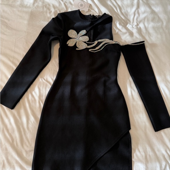 bella barnett black dress Bella Barnett Bandage Midi Dress  Shop USA